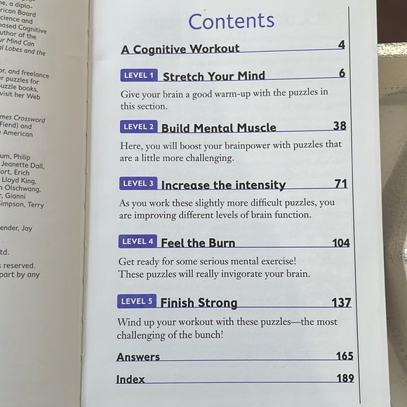 BRAIN GAMES | Puzzles to Work Out Your Brain Book - Picture 3 of 9